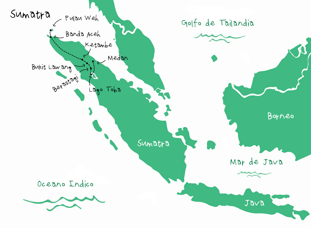 Ruta Sumatra